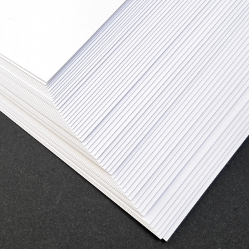 白书纸100g加厚白卡纸白色绘画美术纸儿童手工DIY学生手抄报白纸