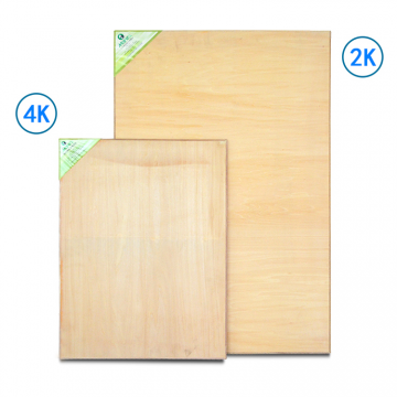 美术画板木质绘画板2K4K原木色双面学生素描写生全椴木绘图板